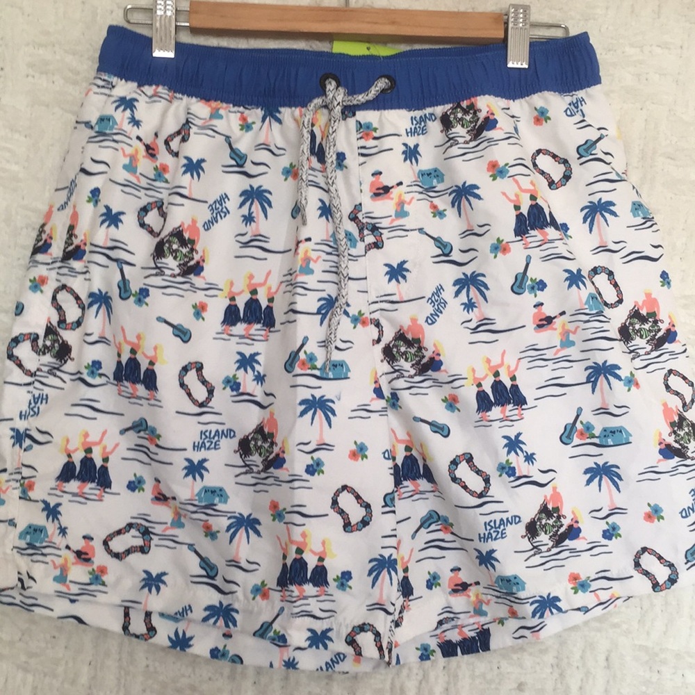 Island Haze Men’s Swim Trunk Size XL